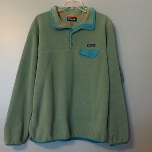 mint Patagonia pullover